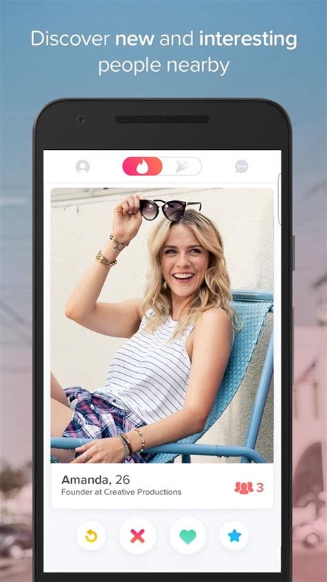 Connect to your Apple or Facebook account if you prefer. . Tinder app download